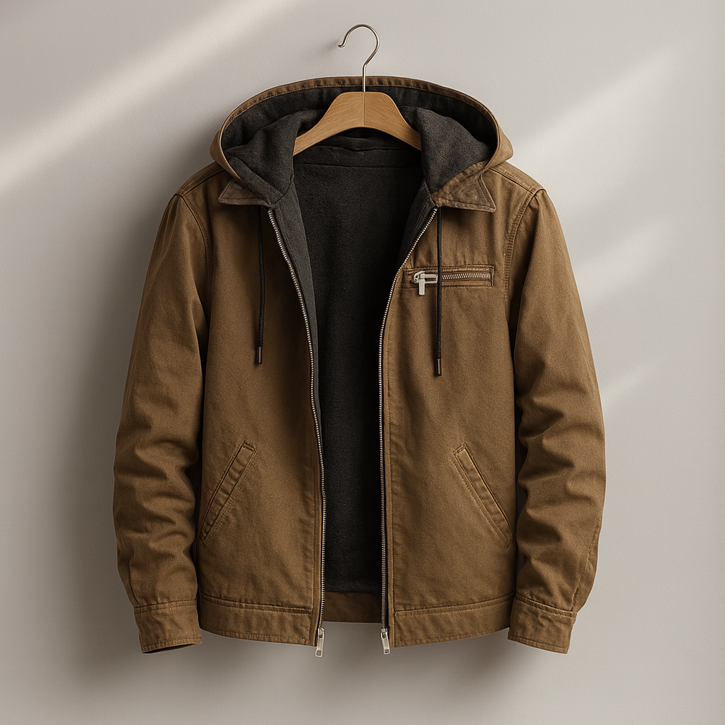 Finnley – Sherpa-Lined Canvas Jacket