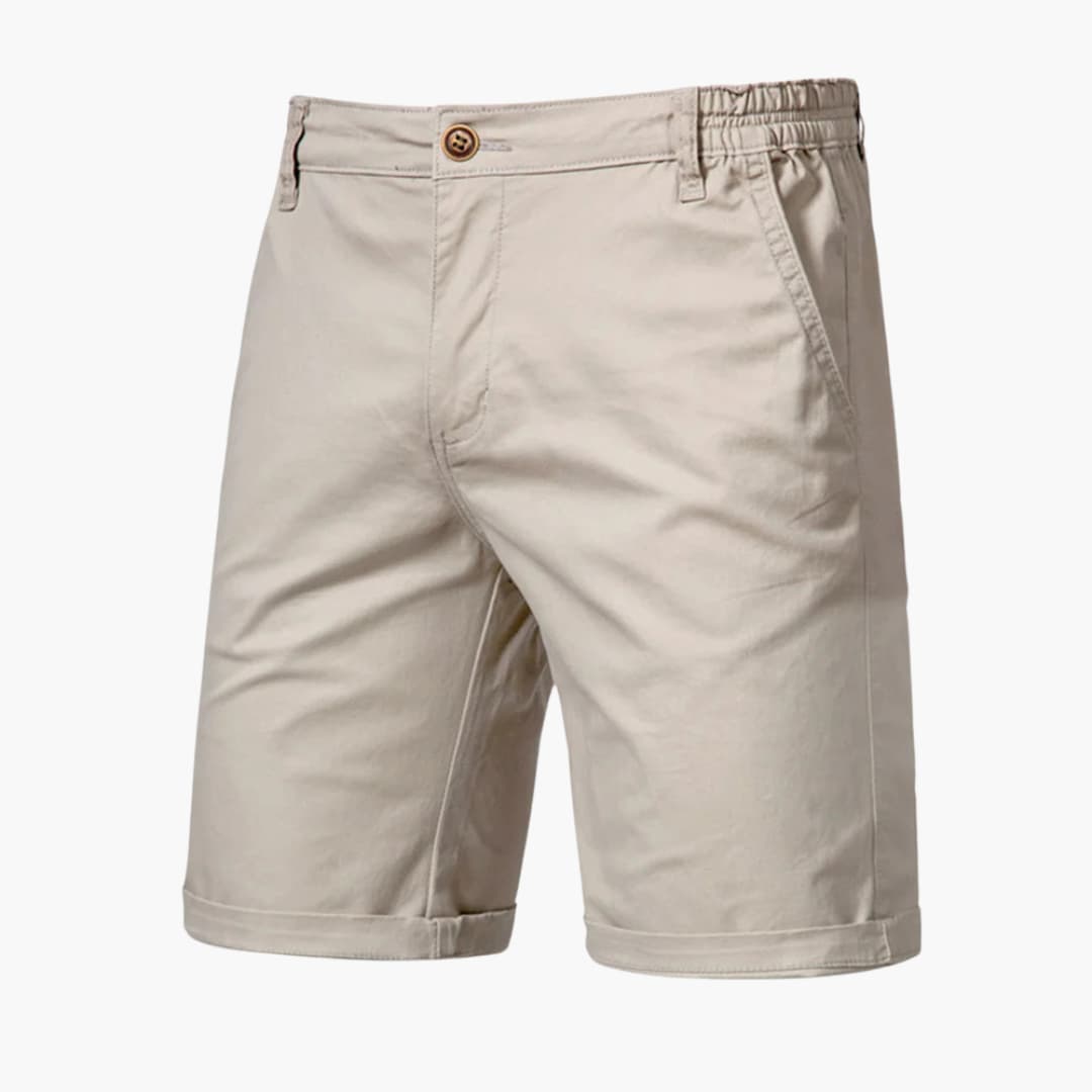 Smart Casual Tailored Shorts for Men - Lightweight Comfortable Fit