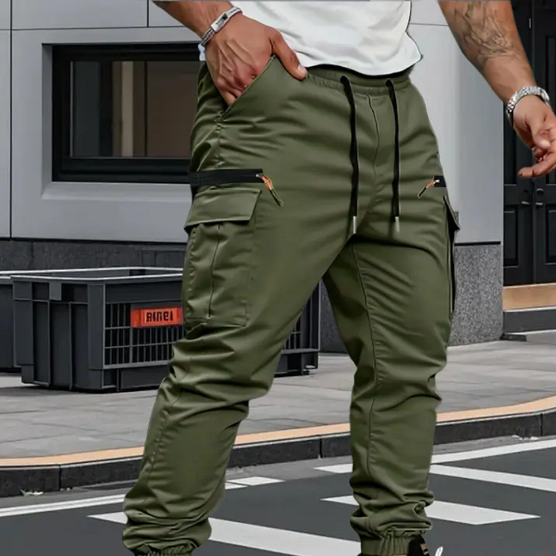 Desmond – Cargo Stretch Joggers for Men