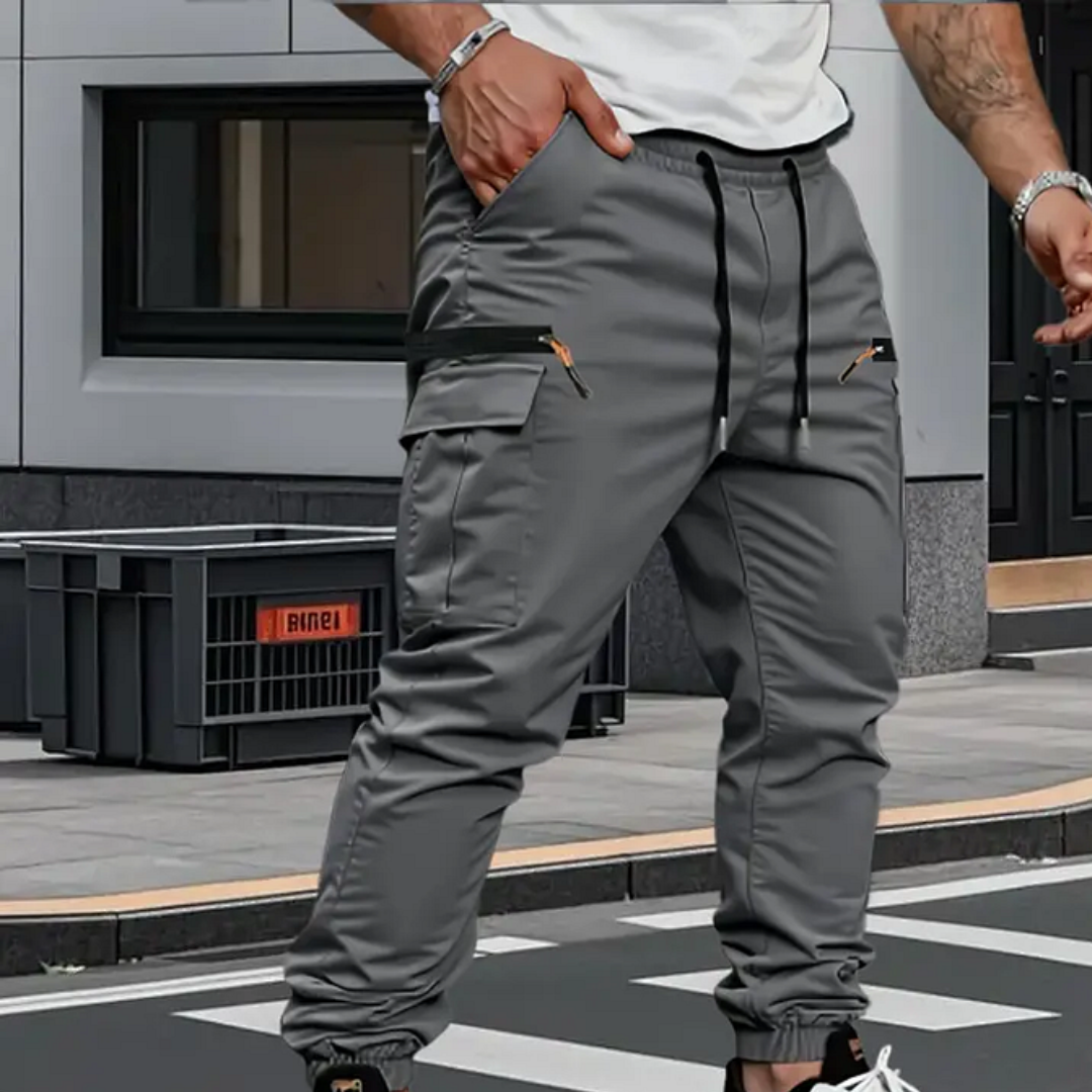 Desmond – Cargo Stretch Joggers for Men