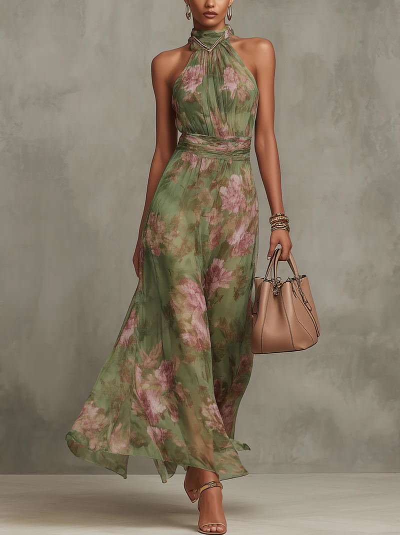 Sofie | Elegant Floral Summer Dress