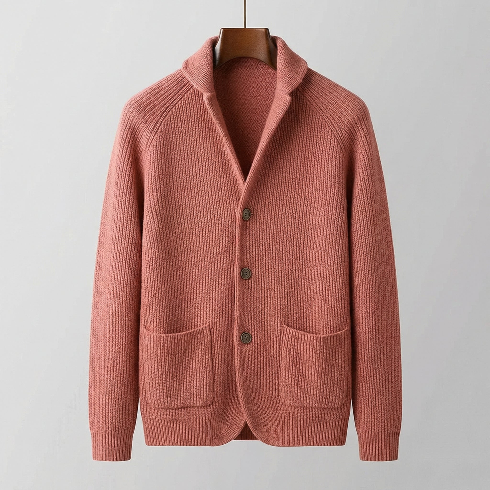 ALDRIC RIBBED CARDIGAN