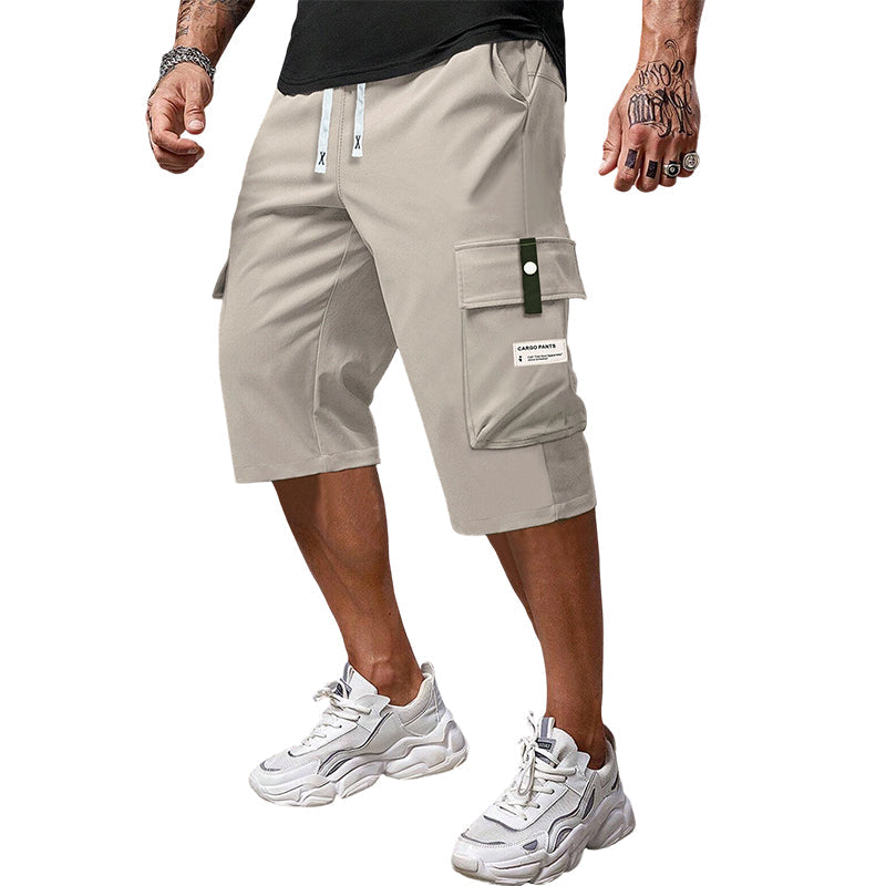 Sam | Cargo Capri Pants with Drawstring
