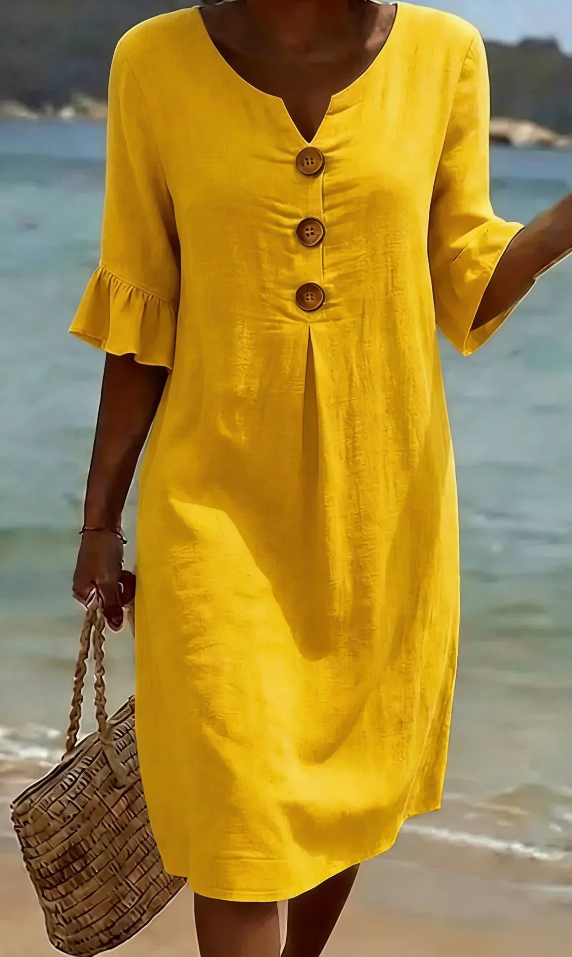 Siena™ | Lightweight Linen Dress for Summer