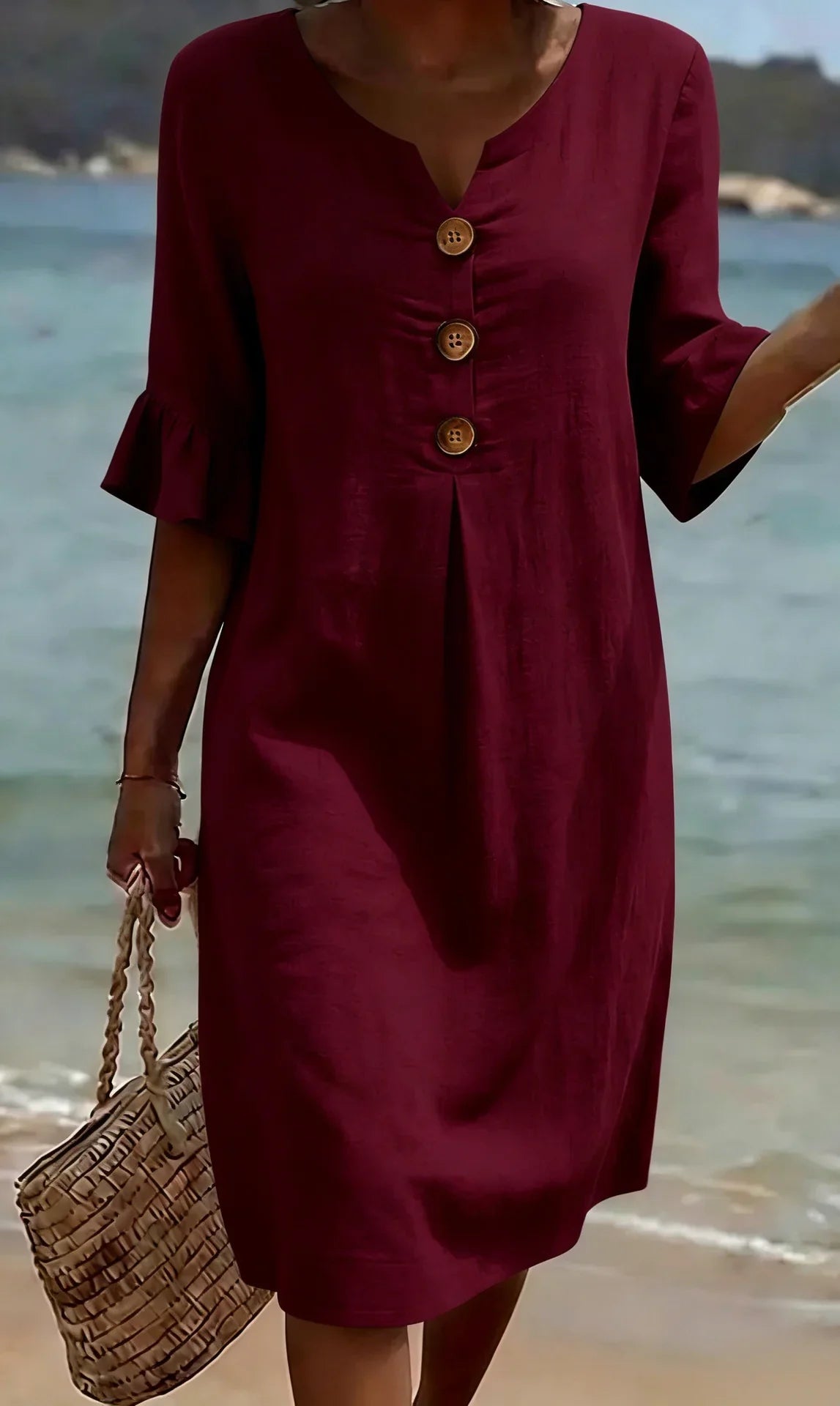 Siena™ | Lightweight Linen Dress for Summer