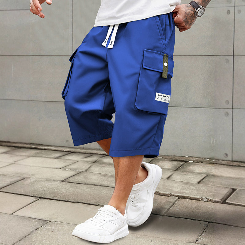 Sam | Cargo Capri Pants with Drawstring