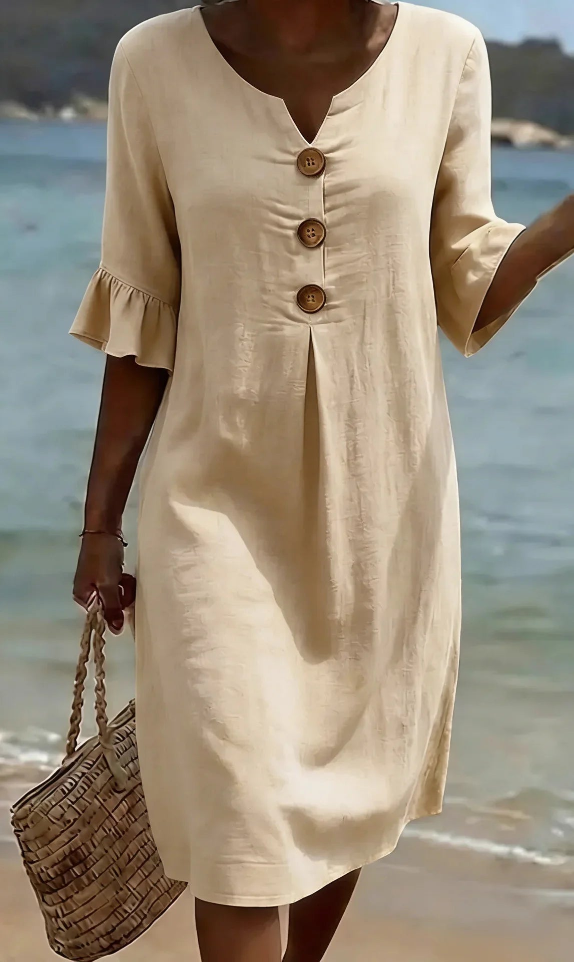 Siena™ | Lightweight Linen Dress for Summer