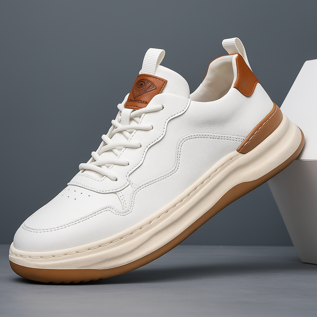 HUDSON LEATHER SNEAKERS