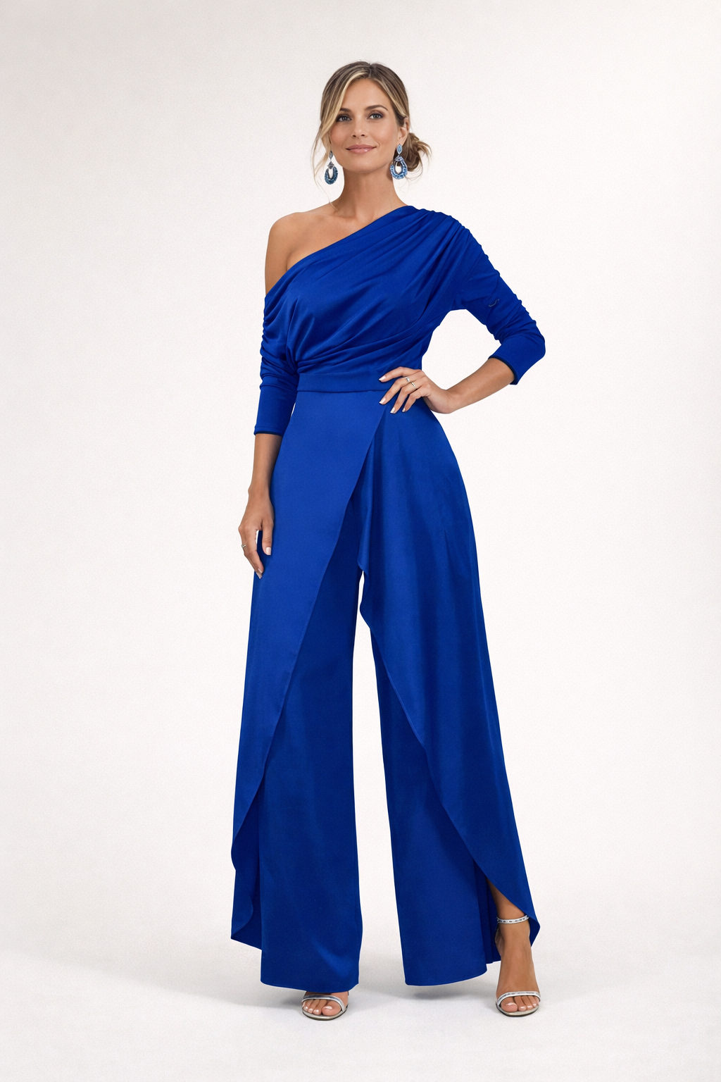 Edie - Elegant One-Shoulder Jumpsuit