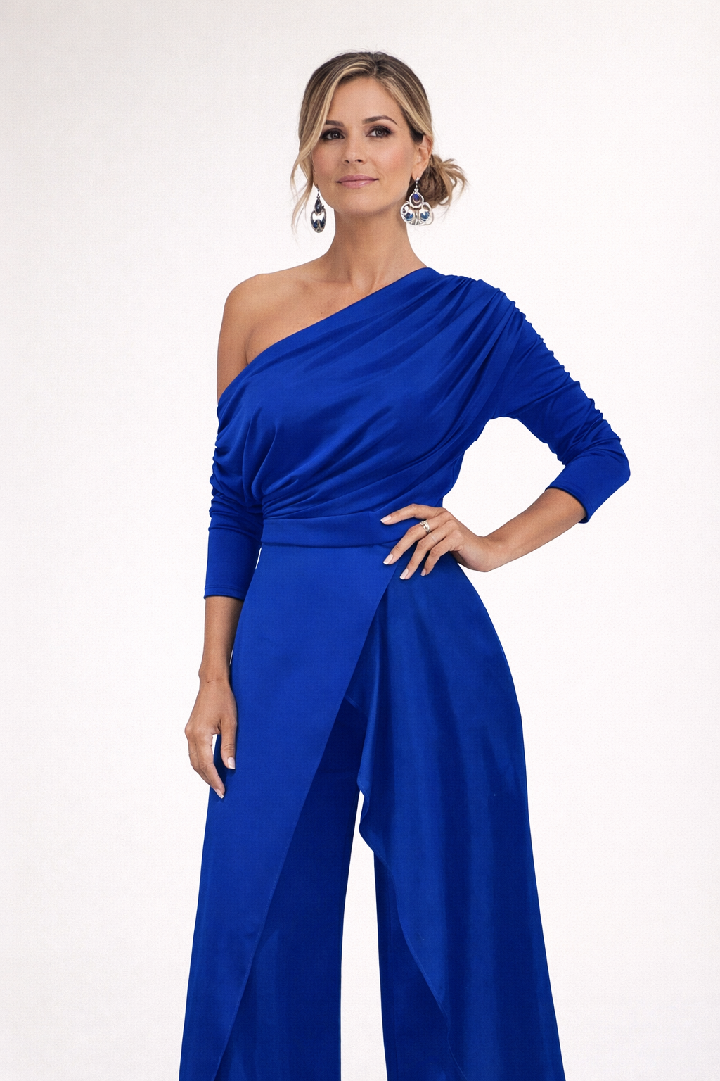Edie - Elegant One-Shoulder Jumpsuit