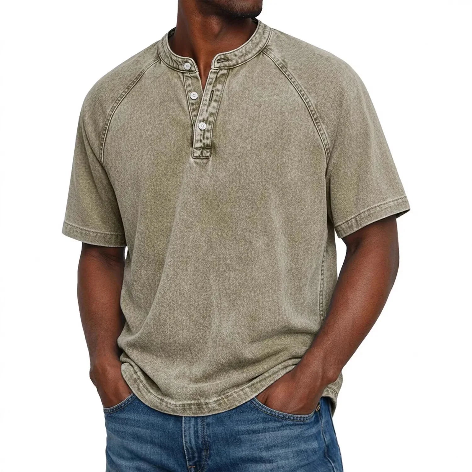 Harry™ | Vintage Men's Shirt with Buttons