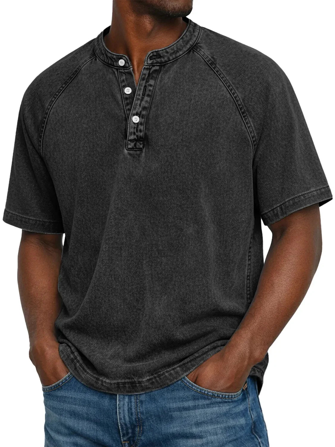 Harry™ | Vintage Men's Shirt with Buttons