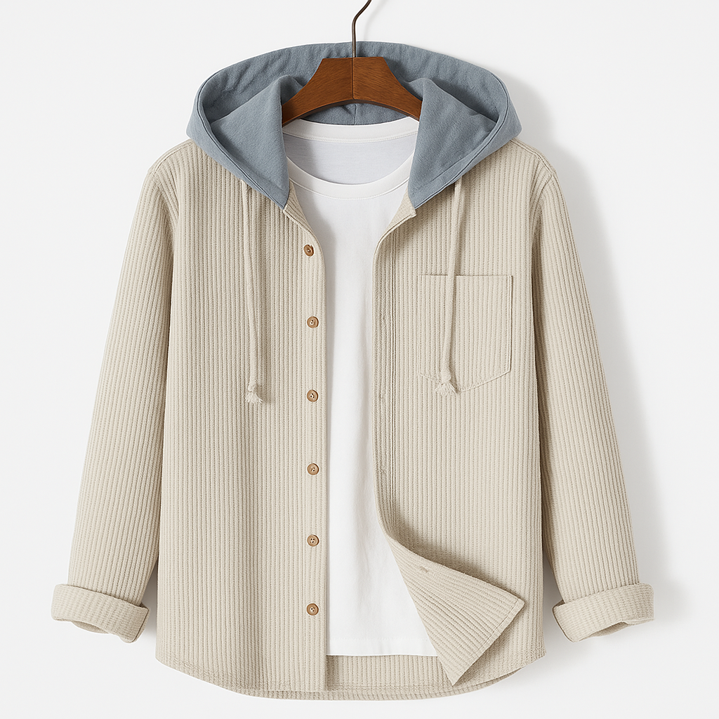 DANTE™ | Lightweight Summer Corduroy Hoodie