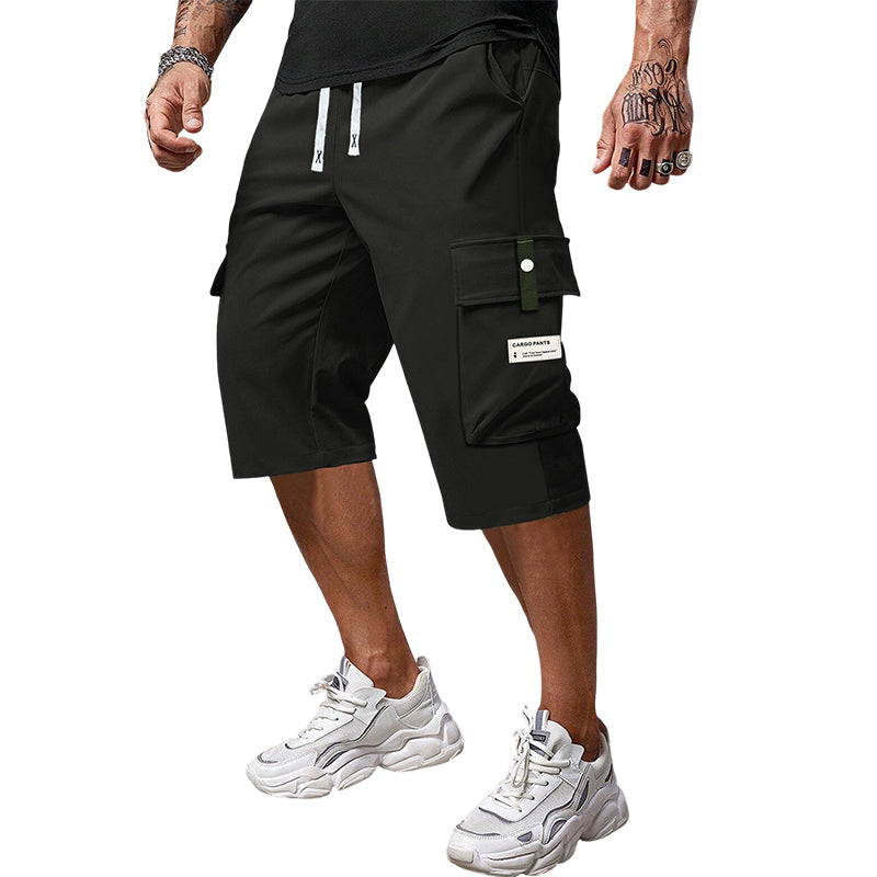 Sam | Cargo Capri Pants with Drawstring