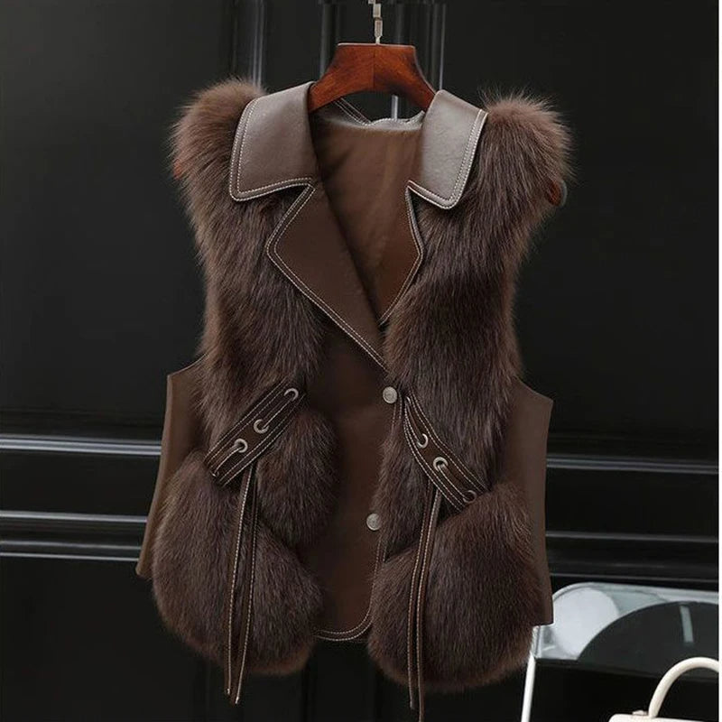 Celeste™ | Luxe Faux Fur Vest
